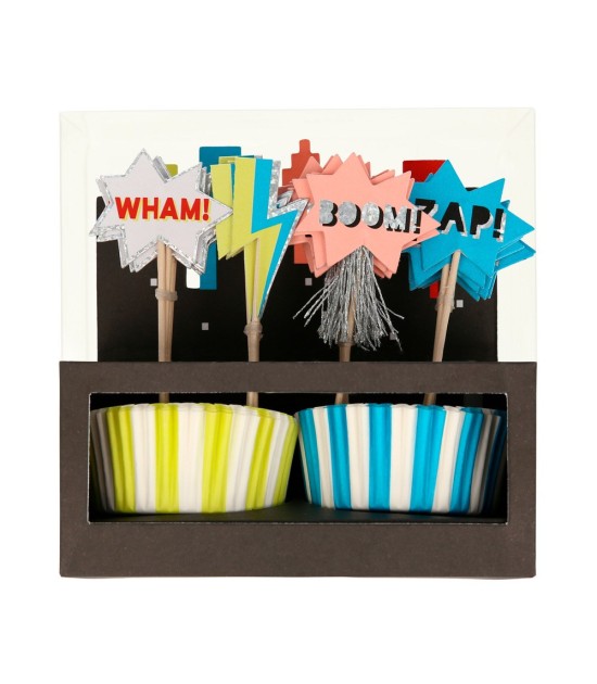 Meri Meri Cupcake Kit // Super Hero