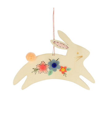 Meri Meri Nakış İşleme Seti // Tavşan