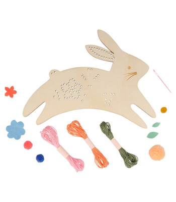 Meri Meri Nakış İşleme Seti // Tavşan