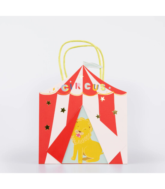 Meri Meri Parti Çantaları (8'li) // Circus