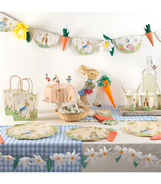 Merı Merı - Peter Rabbıt In The Garden Party Bags - Peter Rabbıt Bahçede Partı Çantaları - 8'Lı