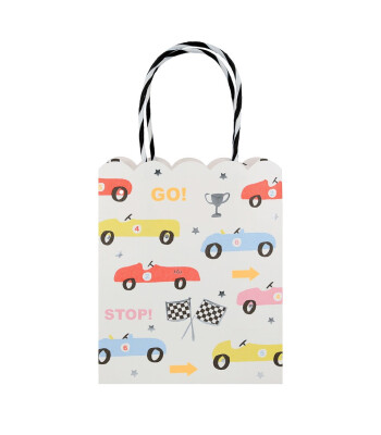 Meri Meri Hediye Çantası // Yarış Arabaları