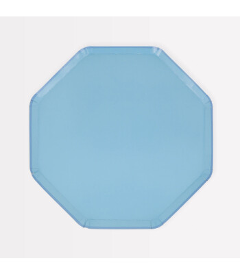 Meri Meri Parti Tabak (M) // Cornflower Blue