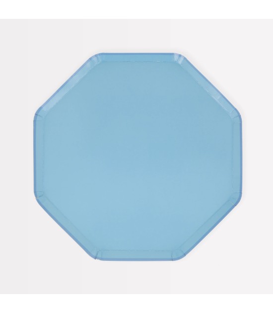 Meri Meri Parti Tabak (M) // Cornflower Blue