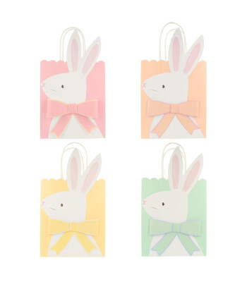 Meri Meri Hediye Çantası // Kurdeleli Tavşan