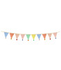 Meri Meri - Pastel Pom Pom Flag Garland - Pastel Pom Pom Bayrak Asılan Süs