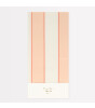 Meri Meri - Peach Stripe Tablecloth - Şeftali Tonlu Çizgili Kağıt Masa Örtüsü