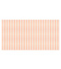 Meri Meri - Peach Stripe Tablecloth - Şeftali Tonlu Çizgili Kağıt Masa Örtüsü