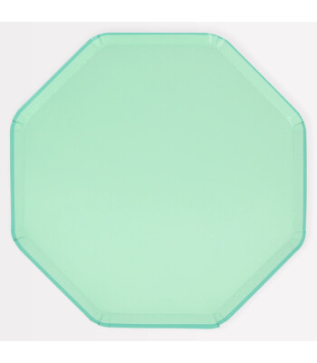 Meri Meri Parti Tabak (L) // Sea Foam Green