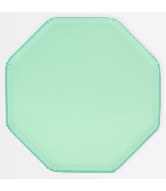 Meri Meri Parti Tabak (L) // Sea Foam Green