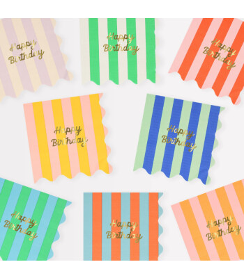 Meri Meri Peçete (L) // Happy Birthday