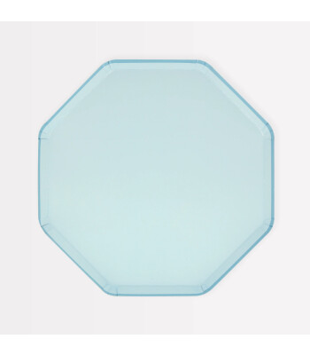 Meri Meri Parti Tabak (M) // Summer Sky Blue