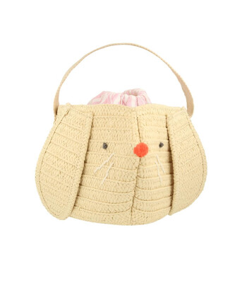 Meri Meri Hasır Çanta // Tavşann