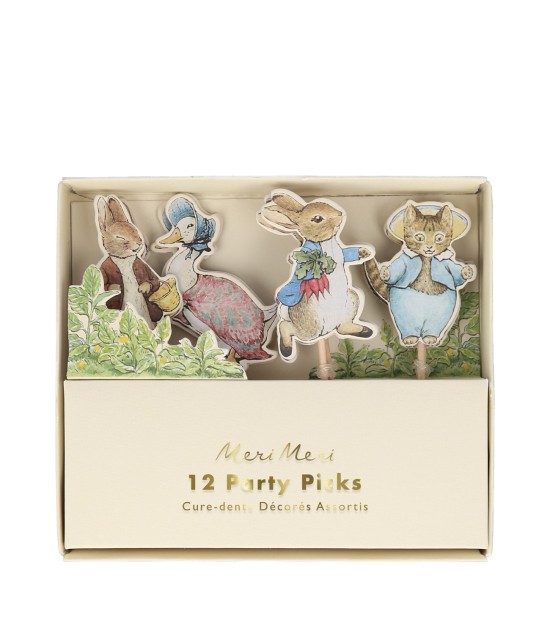 Meri Meri Parti Kanape Çubukları // Peter Rabbit & Friends