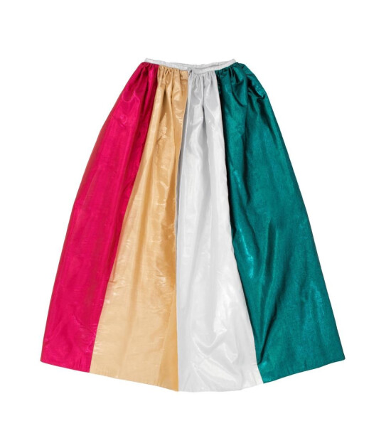 Meri Meri Pelerin // Metalik Gökkuşağı Pelerin & Değnek