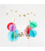 Meri Meri Pasta Süsü // Happy Birthday
