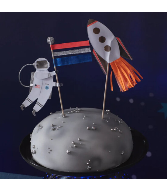 Meri Meri Parti Pasta Süs // Uzay