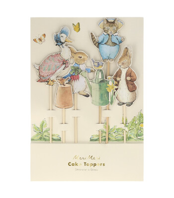 Meri Meri Parti Pasta Süs // Peter Rabbit & Friends