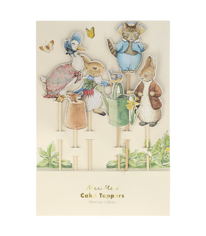 Meri Meri Parti Pasta Süs // Peter Rabbit & Friends