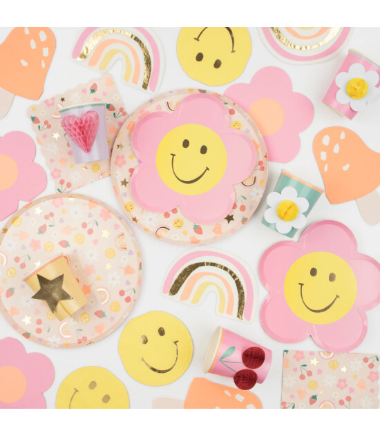 Meri Meri Parti Peçete // Happy Face