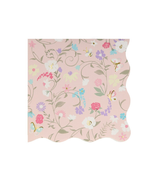 Meri Meri Parti Peçete (S) // Laduree Floral Çiçekli