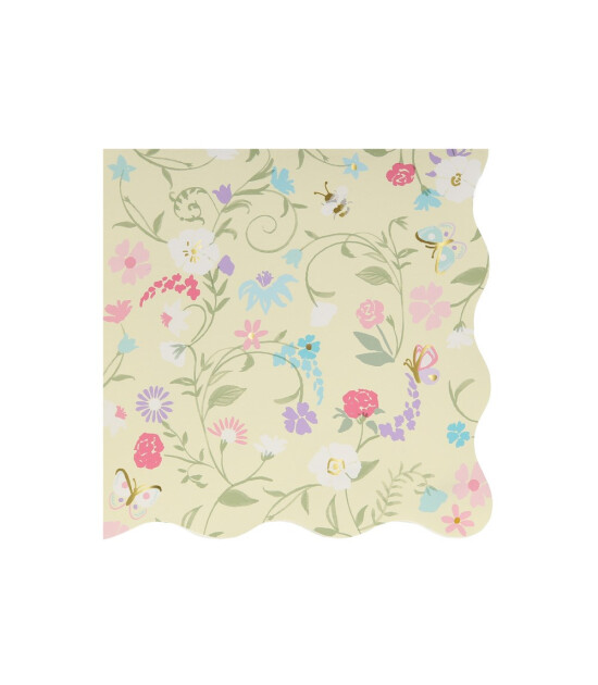 Meri Meri Parti Peçete (S) // Laduree Floral Çiçekli