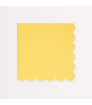 Meri Meri Peçete (L) // Lemon Sherbert