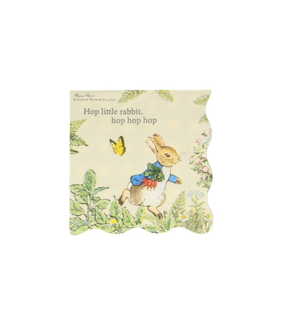 Meri Meri Parti Peçete (S) // Peter Rabbit