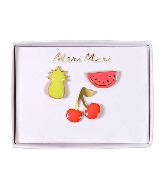 Meri Meri Pin Seti // Meyve