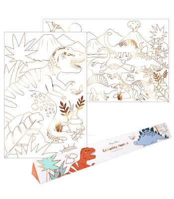 Meri Meri Poster // Dinozor