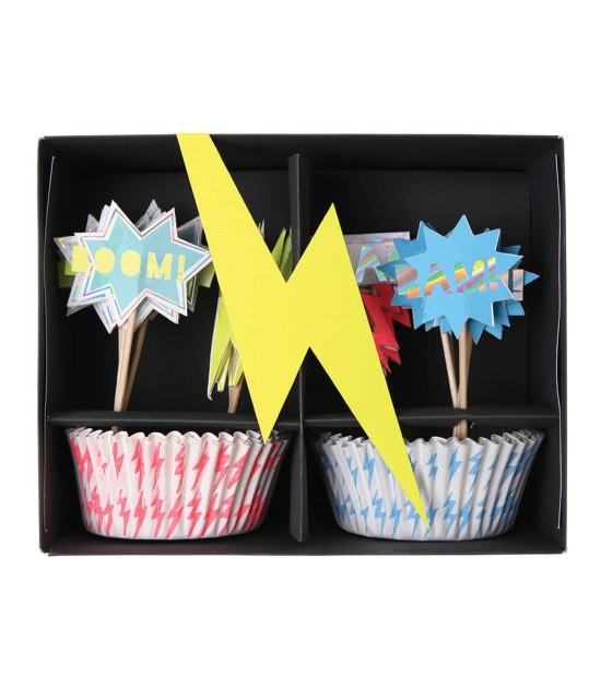 Meri Meri Cupcake Kit // Super Heros