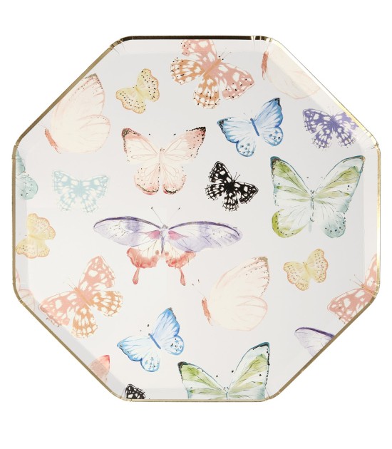 Meri Meri Parti Tabak // Kelebekler