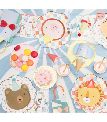 Meri Meri Parti Tabak // Hayvan Geçit Töreni