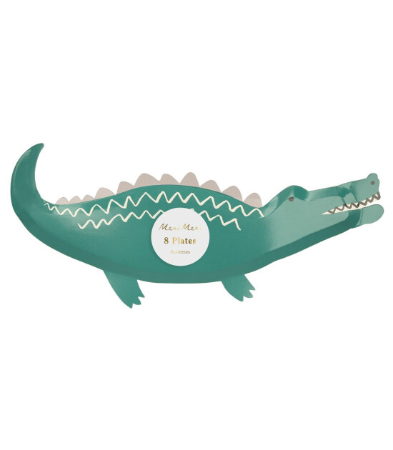 Meri Meri Parti Tabak // Timsah