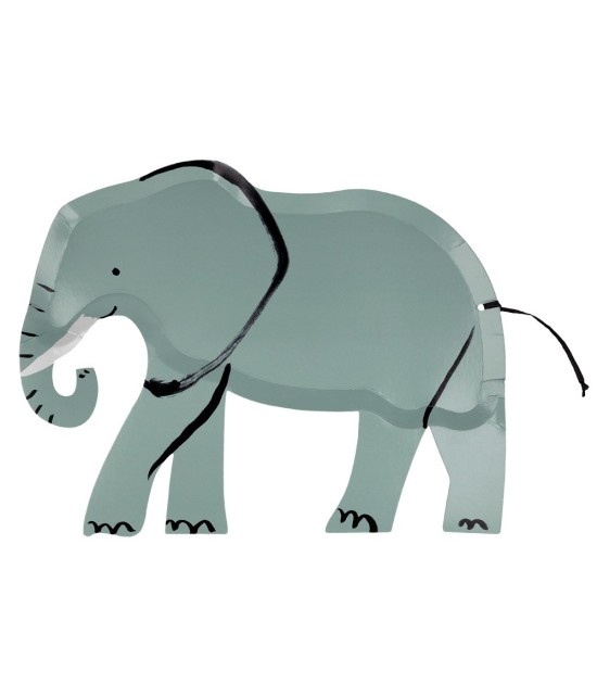 Meri Meri Parti Tabak // Fil