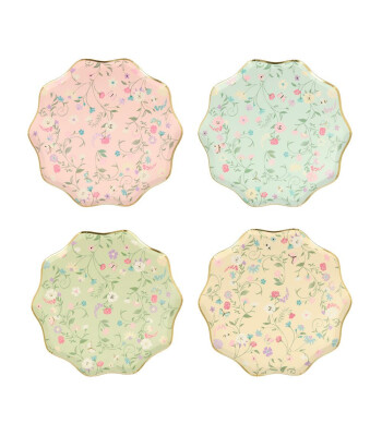 Meri Meri Parti Tabak (M) // Laduree Paris Çiçekli