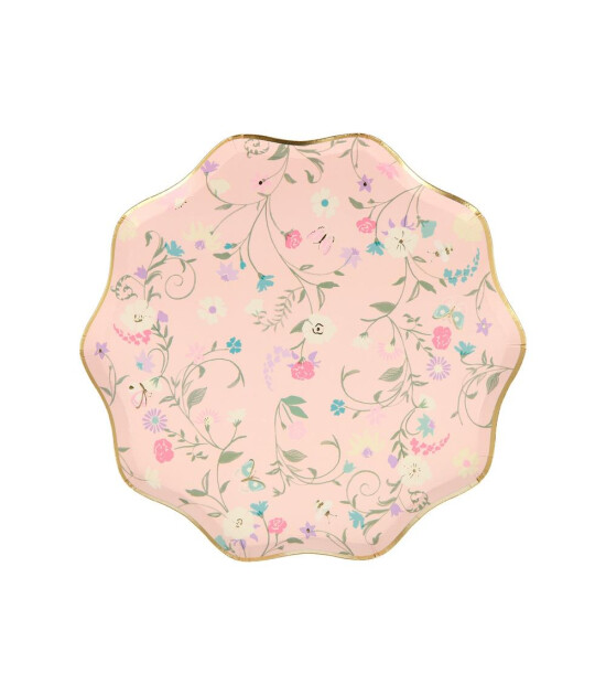 Meri Meri Parti Tabak (M) // Laduree Paris Çiçekli