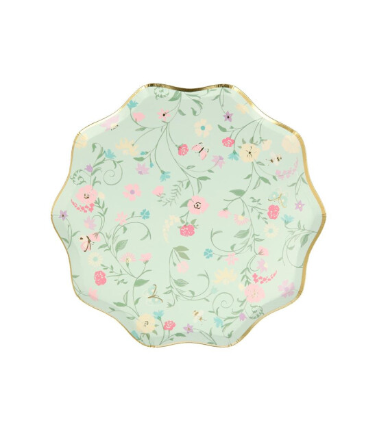 Meri Meri Parti Tabak (M) // Laduree Paris Çiçekli