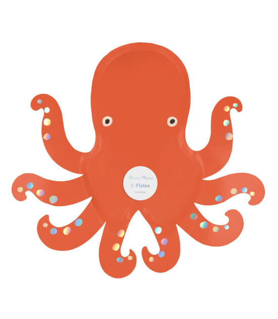 Meri Meri Parti Tabak // Ahtapot