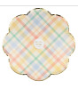 Meri Meri Parti Tabak (L) // Spring Plaid