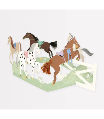 Meri Meri Tebrik Kartı // Horse