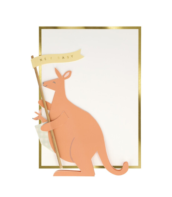 Meri Meri Tebrik Kartı // Kanguru