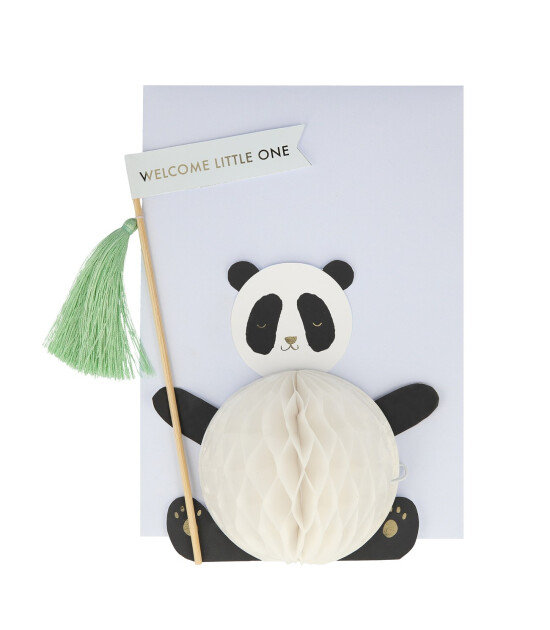 Meri Meri Tebrik Kartı // Panda