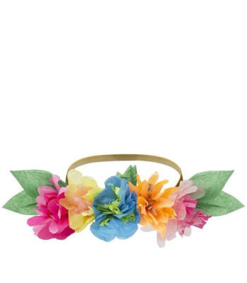 Meri Meri Parti Toka // Renkli Çiçekli