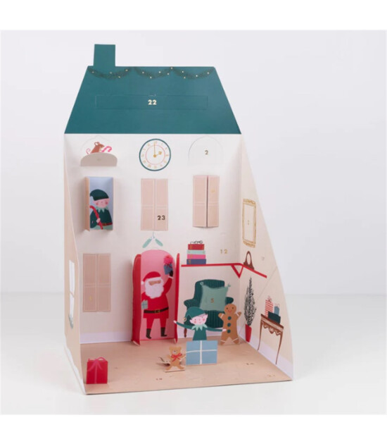 Meri Meri Advent Calendar // Santa's House