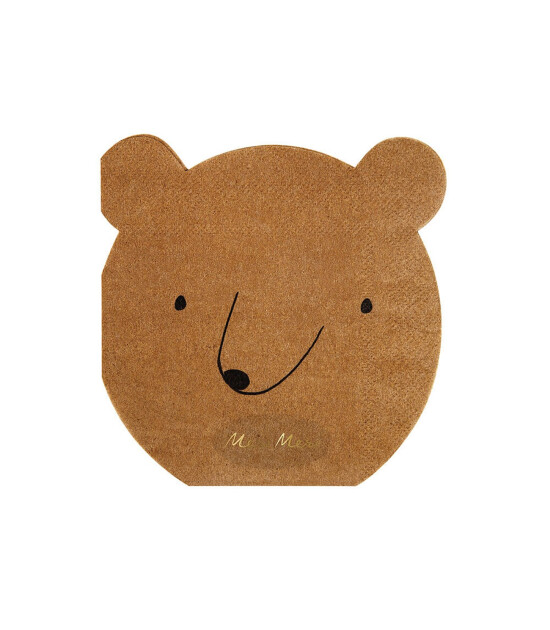 Meri Meri Parti Peçete (S) // Ayı