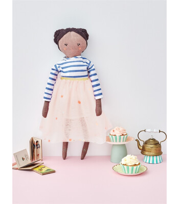 Meri Meri Bez Örgü Bebek // Ruby