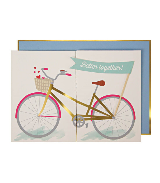 Meri Meri Tebrik Kartı // Bisikletler
