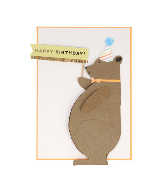 Meri Meri Tebrik Kartı // Tombik Ayı