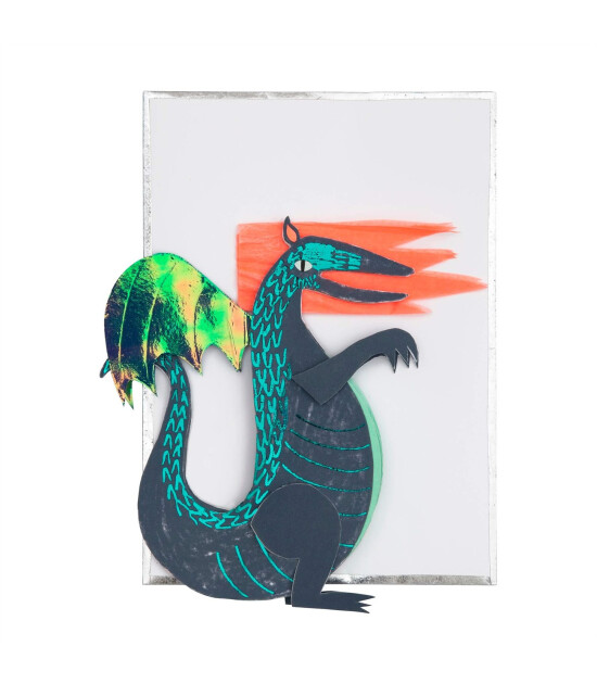 Meri Meri Tebrik Kartı // Dragon